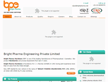 Tablet Screenshot of brightpharma.net